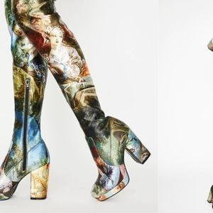 Dolls kill de vinci boots